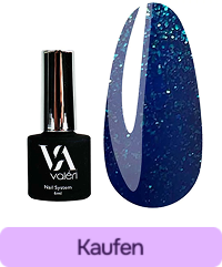 VALERI Color 115 Dunkelblau mit Mikroglitter